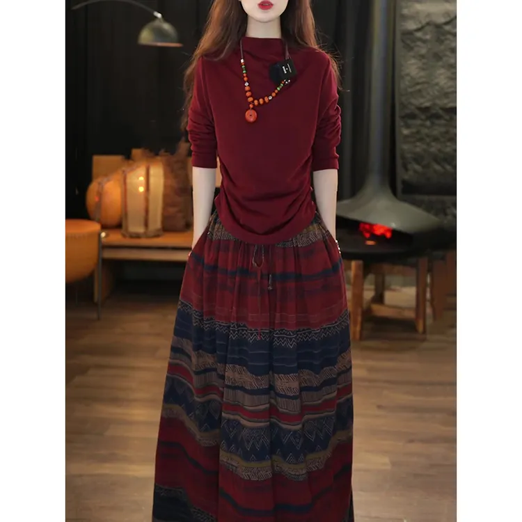 轻奢名媛洋气减龄套装女2025秋季新款气质宽松显瘦百搭毛衣两件套