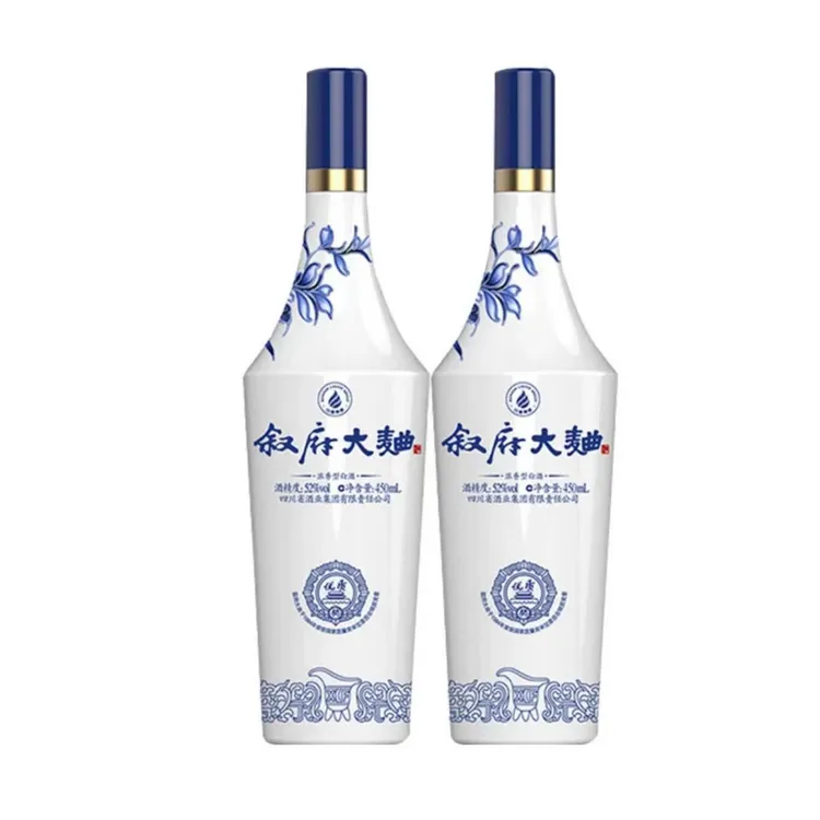 叙府优级浓香型青花大曲白酒 纯粮固态发酵52度450ml52度450ml