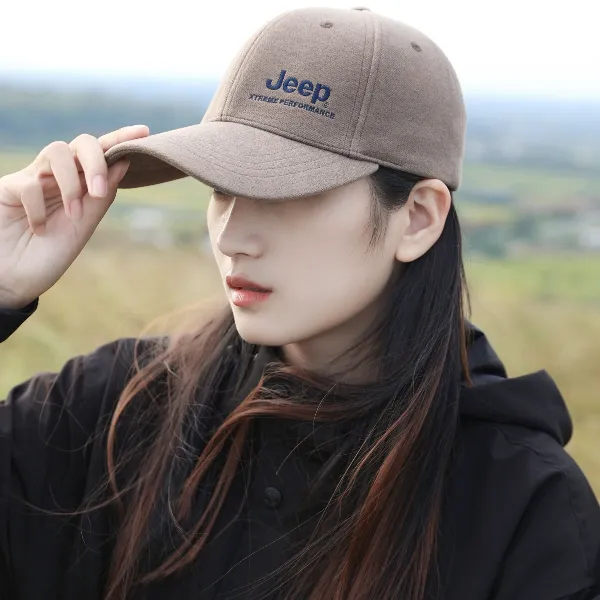 JEEP/吉普户外棒球帽秋冬加厚帽百搭休闲防风保暖帽男女同款8916商品图