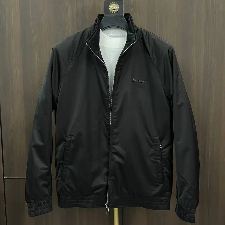 24秋冬季新款男士高品质轻奢立领棉服夹克休闲时尚百搭外套