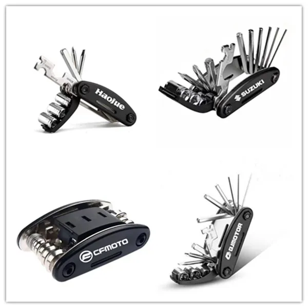 摩托车骑行豪爵TR300赛600春风机车川崎400雅马哈折叠多功能工具