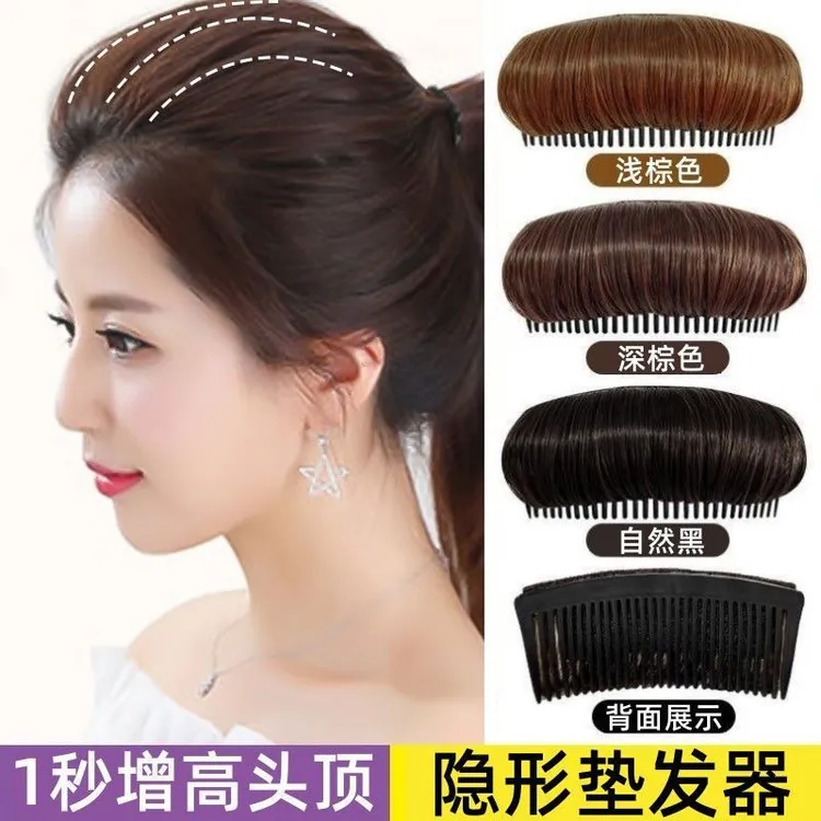 垫发梳气质增高颅顶舒适马尾蓬松头饰自然展示佩戴升级假发耐用