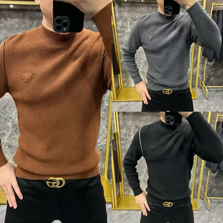 K309秋冬新款男士高端羊毛衫