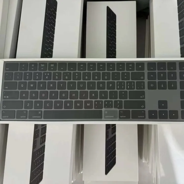 未拆封 Apple/苹果 A1843 黑色长键盘全新原封无指纹款