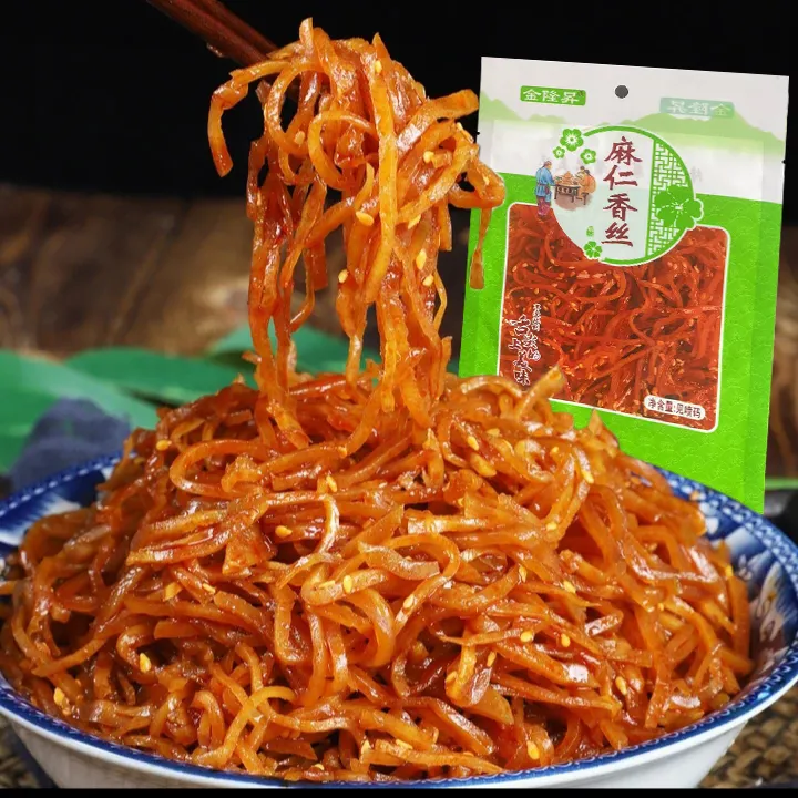 金隆昇（买3袋送2袋）老北京麻仁金丝清脆解腻400g腌制咸菜 下饭