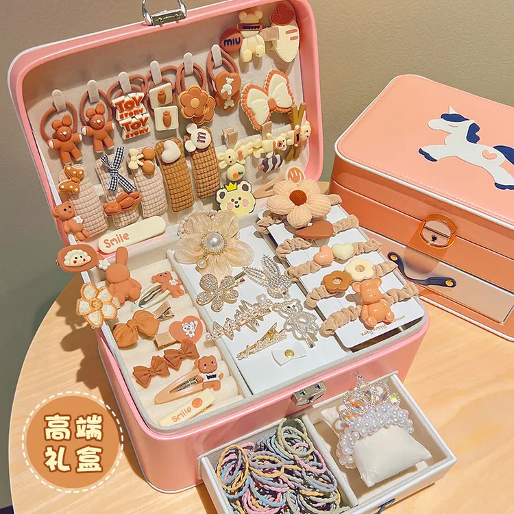 六一儿童节女孩礼物创意公主高档发饰礼盒生日3到6以上12岁送女儿