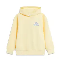 李宁卫衣女童冬季运动生活系列舒适常规套头连帽卫衣YWDT390-B品