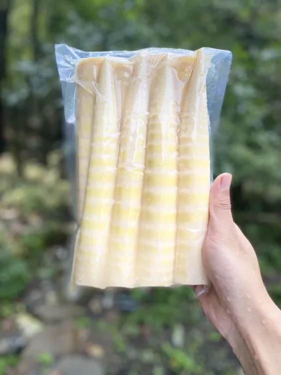 四川高山竹笋笋尖刺竹笋牛尾笋鲜笋罗汉笋去壳真空包装新鲜方竹笋