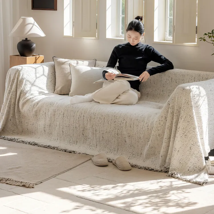 星漫星岛轻奢沙发巾防猫抓防滑沙发盖布巾现代简约布艺座垫网红