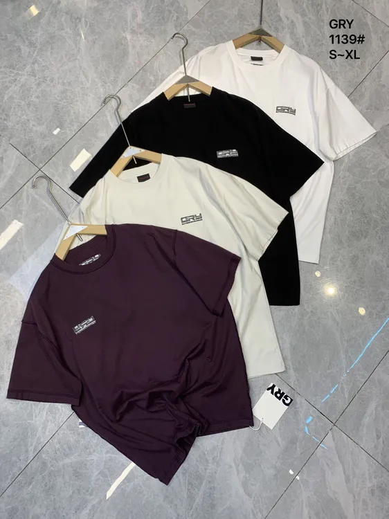GRY 重磅315克T恤 惊艳众人的百搭款男士春夏高品休闲短袖T恤潮流