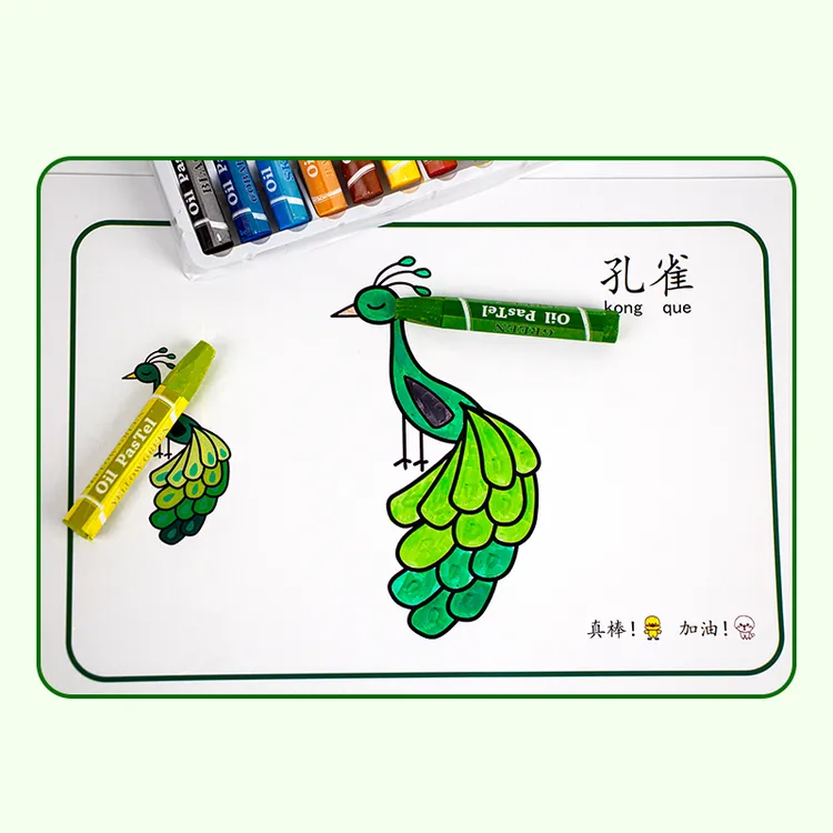 宝宝卡通启蒙早教涂画本画画书幼儿园儿童入门涂鸦本画画涂色本