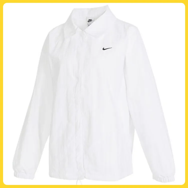NIKE耐克女子AS W NSW ESSTL WVN UV HBR CCH梭织外套FV7561-100