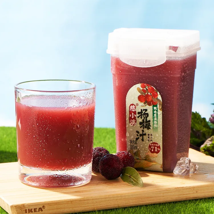 【慈小溪】紫苏杨梅汁380ml*6瓶 果汁含量71%