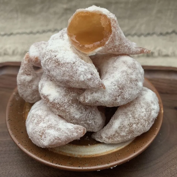 羊角蜜蜜糖角老式点心儿时回忆蜜糖角糖豆角梅豆角老果子