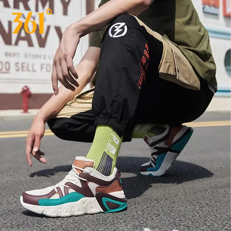 361°夏季系列运动鞋2023款老爹鞋透气复古舒适休闲鞋学生潮鞋