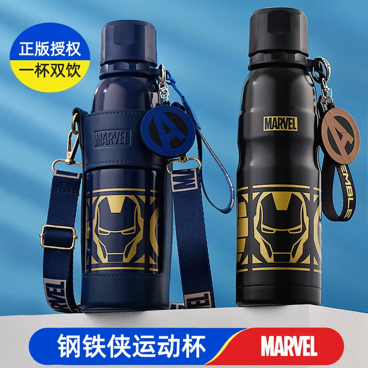 迪士尼儿童保温杯6-12岁食品级316男孩小学生上学专用大容量水杯