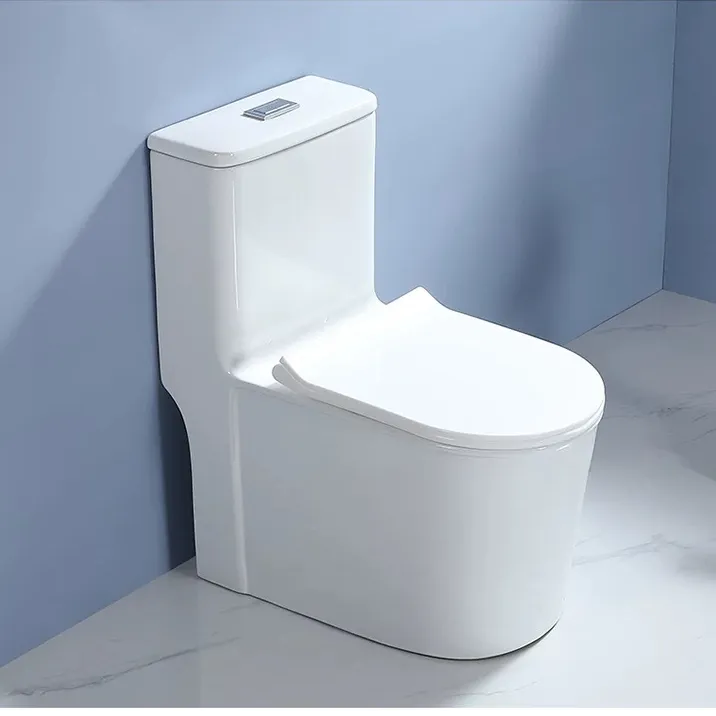 新款来袭大冲力坐便器家用卫生间防臭节水座厕便器超炫式马桶静音