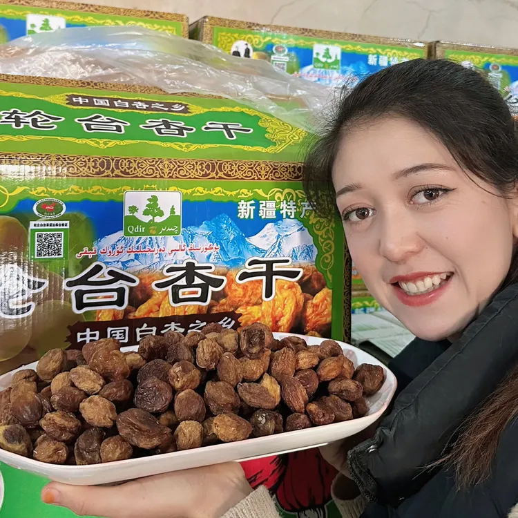 新疆轮台县小白杏(杏干)无硫磺