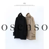 OSENSO"都柏林狂欢"秋冬保暖时尚廓形短款大衣DY240795