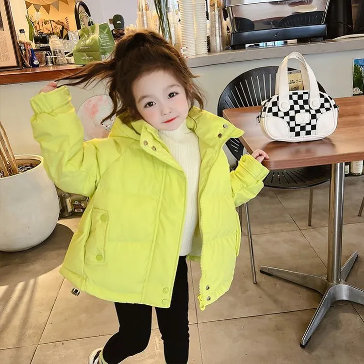 保暖冬装棉服2024新款女韩版加厚棉袄秋冬款棉衣冬季儿童夹棉外套