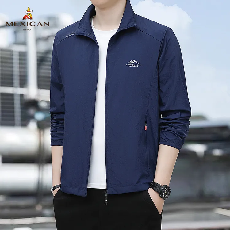 Mexican/稻草人轻薄速干防晒衣男士夏季薄款防紫外线迷彩钓鱼户外