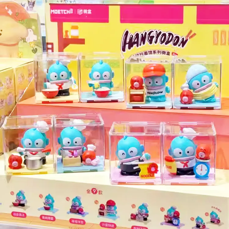 【开盒不退不H】三丽鸥汉顿盲盒Hangyodon风味拉面馆系列微盒公仔