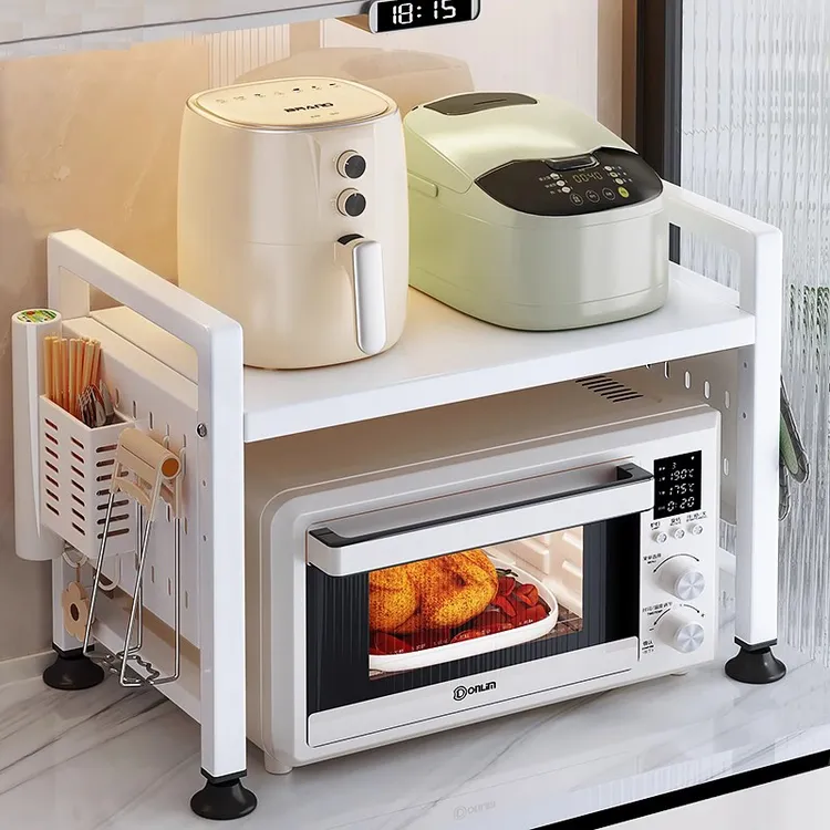 居厨厨微波炉烤箱架家用收纳多功能多层锅架烤箱多层支架台面神器