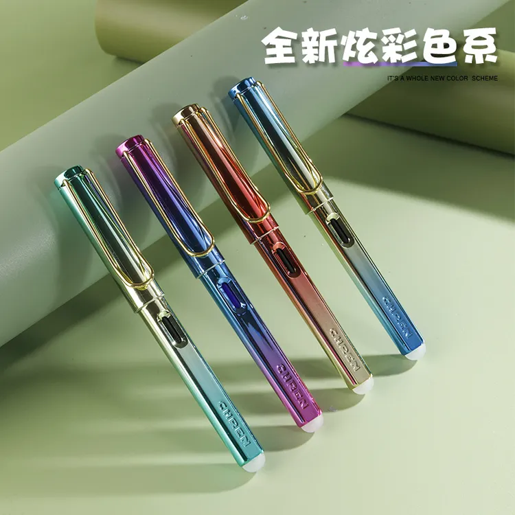 热敏可擦钢笔摩易磨擦可换墨囊三四年级学生儿童正姿练字热可擦