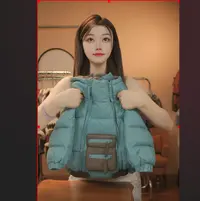 2025儿童羽绒服男童90白鸭绒男女宝宝秋冬季时尚保暖加厚32775