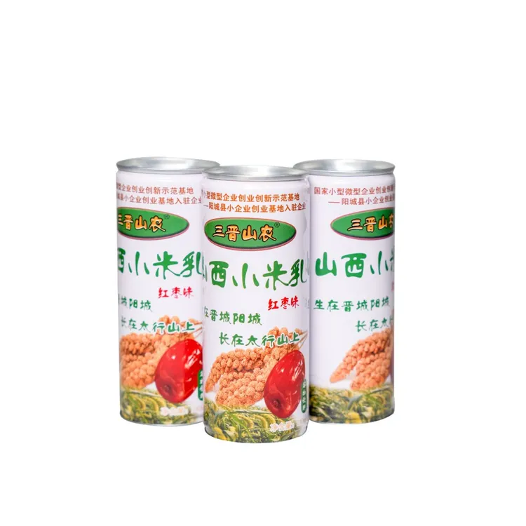 临期 三晋山农 山西小米汁 山西小米乳 谷物饮料240毫升一罐