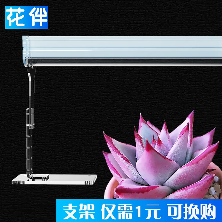 花伴多肉补光灯T20灯排植物补光灯三排全光谱植物生长灯家用阳台