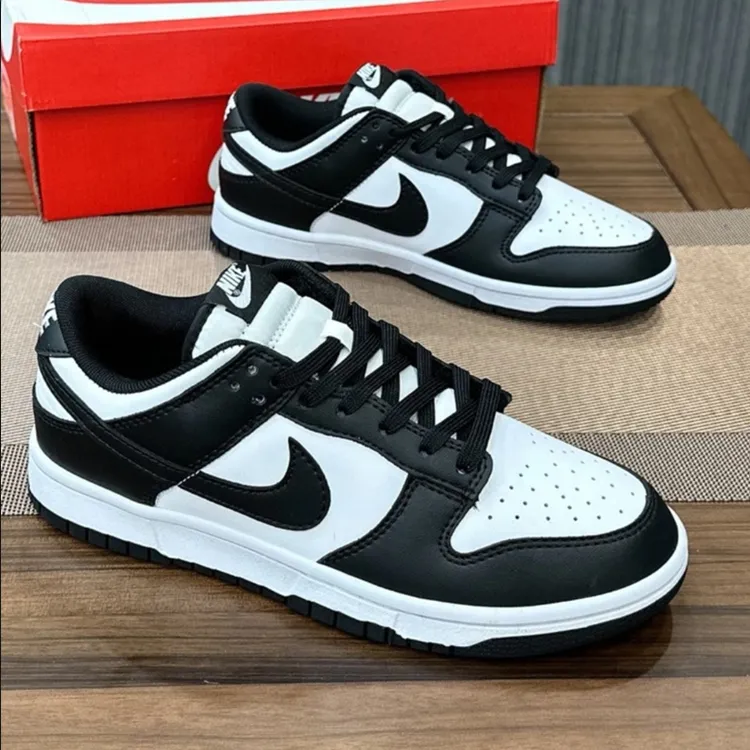 耐克NikeDunkLowRetro黑白熊猫男女同款低帮情侣休闲板鞋官方正品