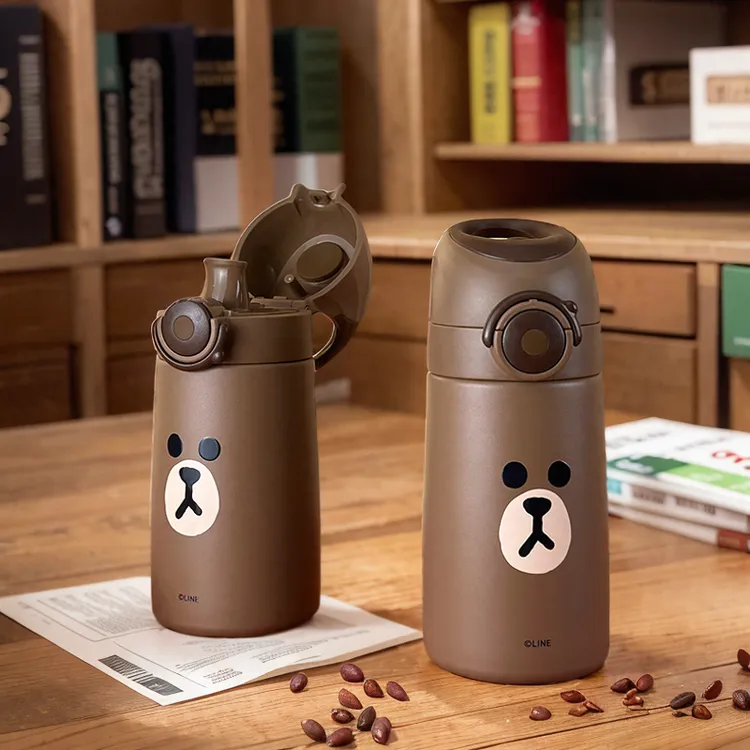 儿童316L不锈钢保温杯男孩上小学生运动手提便携小容量幼儿园直饮