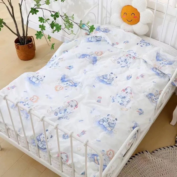 【孤品100*150】儿童夏凉被可机洗宝宝凉感丝盖毯夏季薄款空调被