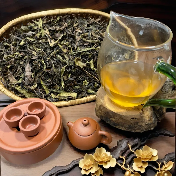 广东潮州凤凰单丛春茶 鸭屎香茶头茶梗 粗枝大叶清香回甘500克袋