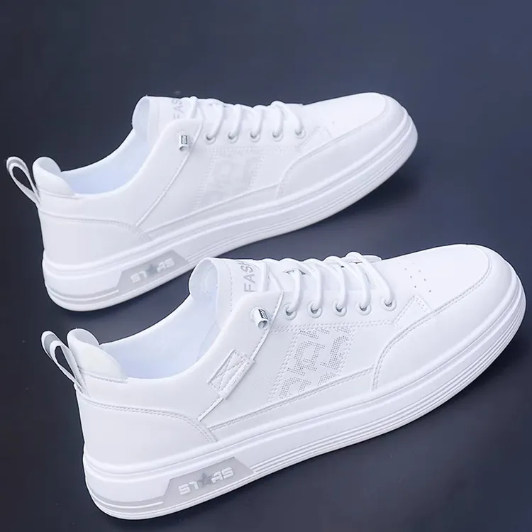 2025夏季新款鞋子男潮鞋百搭男士一脚蹬小白鞋韩版软底休闲学生男
