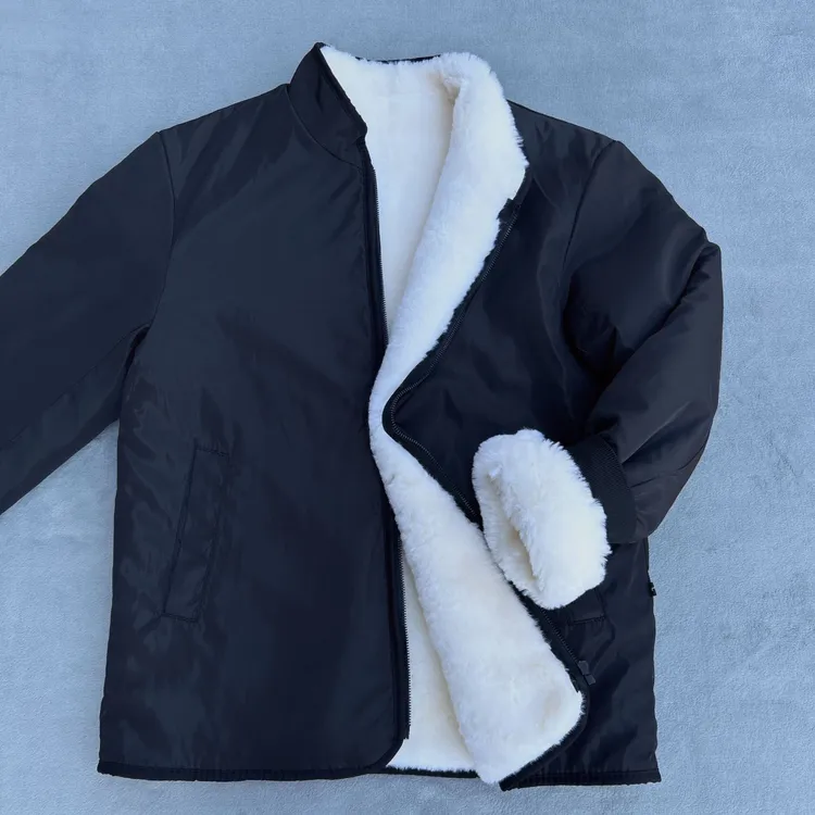 羊毛棉袄男皮毛一体外套加绒厚东北羊皮袄中老年冬季棉衣棉服防风