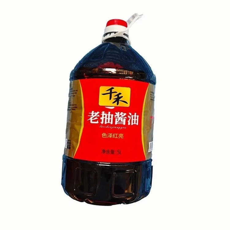 千禾老抽酱油上色老抽色泽红亮餐饮商用烧炒卤煮炖上色入味用