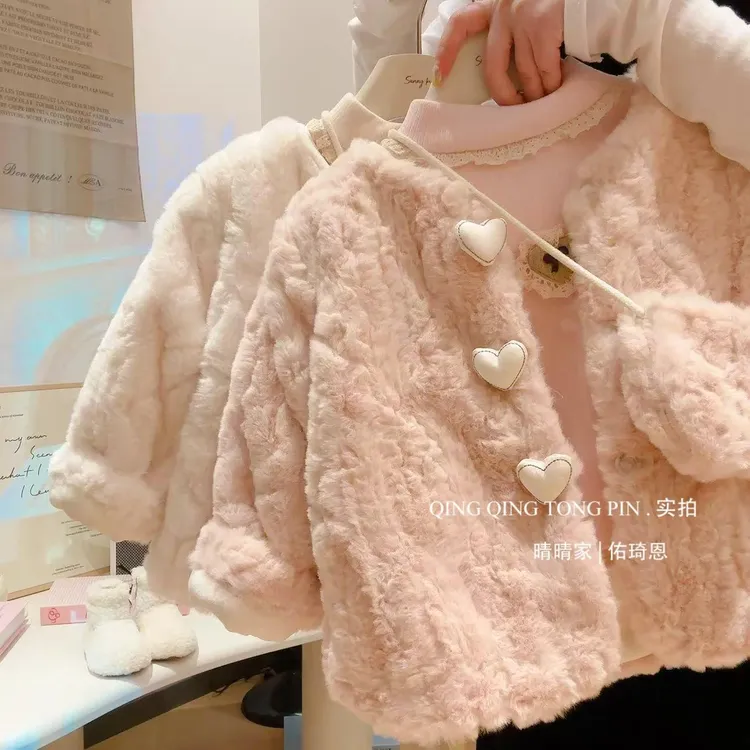 【娃娃范送包包】外套时尚小香风双层加厚保暖上衣加绒韩版秋冬