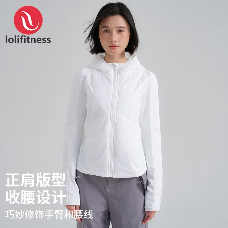 萝莉爱修身秋季运动外套夹克上衣连帽运动玩咖冬季运动跑步瑜伽女