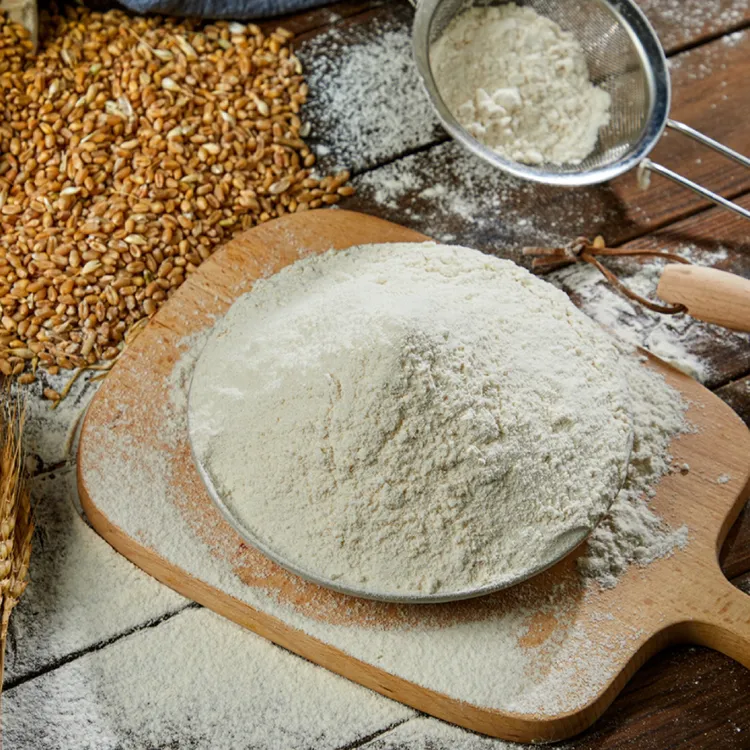 传统石磨面粉、低速研磨、0添加保留小麦原汁原味麦香浓郁