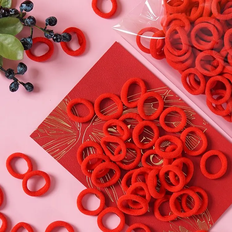 女童头饰可爱头绳高弹力不伤发发圈宝宝发饰简约高弹力儿童弹性