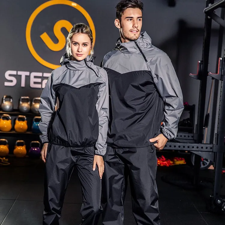 男健身服发汗运动套装降体服桑拿服衣爆汗服控暴汗裤