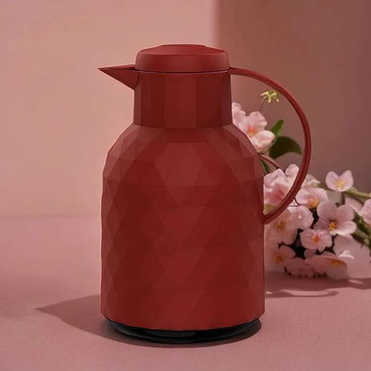 【冬季新款】钻石纹保温水壶家用宿舍保温壶学生热水壶非不锈钢