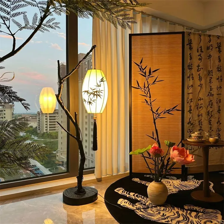 新款新中式主播背景墙卧室复古书房中国风古风3d立体主播背景墙布