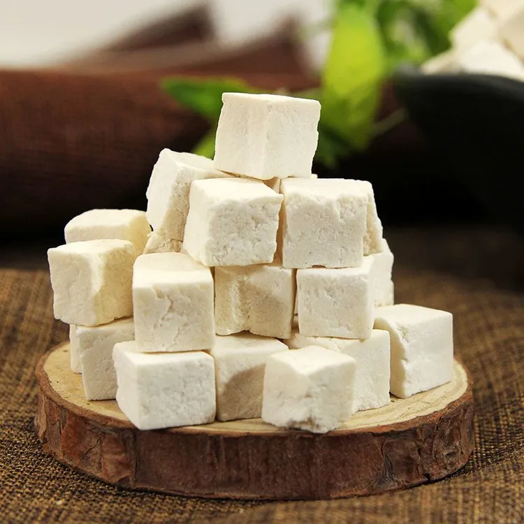 白茯苓500克无硫岳西茯苓丁茯苓块白莲子芡实山药百合茯苓250克