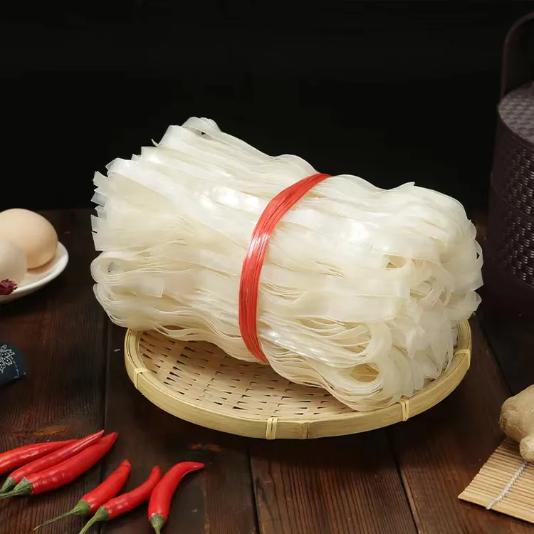 广西罗城仫佬山乡土特产正宗干切粉石磨干河粉早餐传统石磨切粉