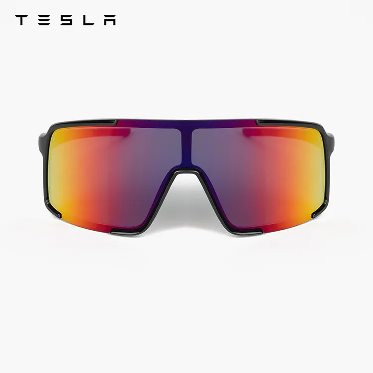 【官方正品】TESLA/特斯拉户外缤纷墨镜 户外运动大框眼镜 防滑橡胶贴合设计