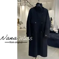 2025秋冬【statement】气质中长款女高级感大衣女外套0033