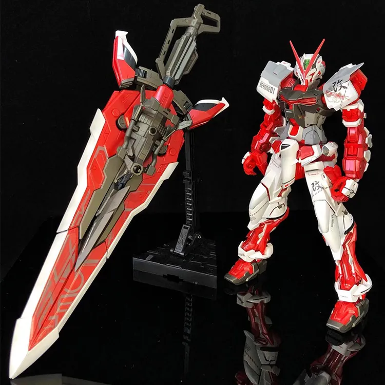 【国产拼装】红异端 MG比例 1/100 带巨剑+双太刀 拼装模型玩具礼物